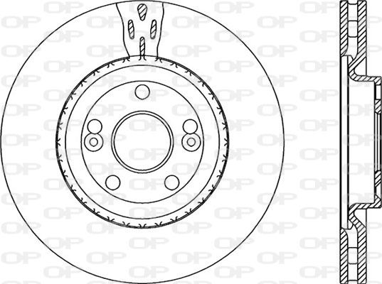 OPEN PARTS Jarrulevy BDA1957.20